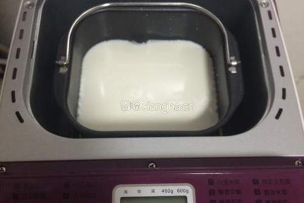 面包机版DIY酸奶的做法图解3