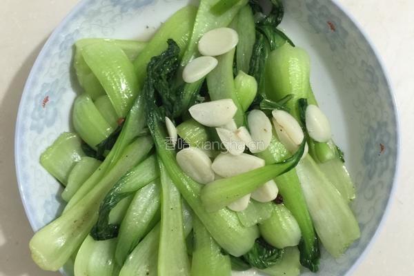 清炒小青菜的做法图解3