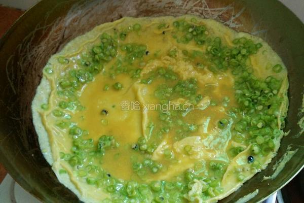 豆角煎蛋的做法图解3