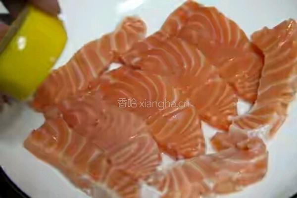 酱汁三文鱼的做法图解3
