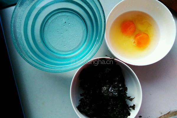 紫菜鸡汤的做法图解2