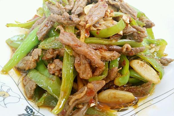 杭椒牛柳的做法图解10