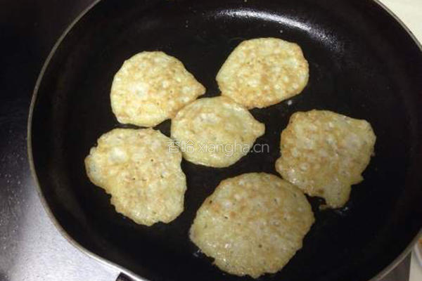 早餐：鸡蛋豆腐饼的做法图解4