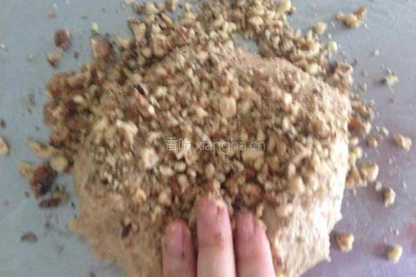 百分百全麦核桃面包的做法图解3