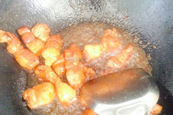红烧肉加菜版的做法图解3