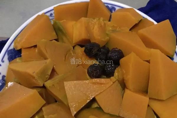 桂圆蒸南瓜