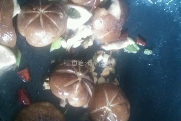香菇油菜的做法图解6