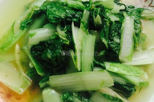清炒小白菜