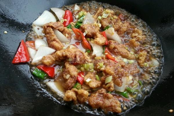 溜肉段的做法图解6