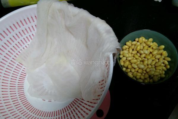 无卤水石膏自制豆腐的做法图解1
