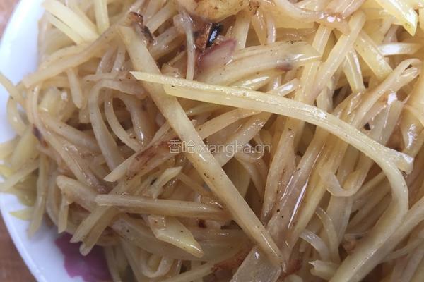 醋溜土豆丝的做法图解6