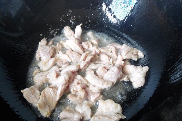肉炒杏鲍菇的做法图解4