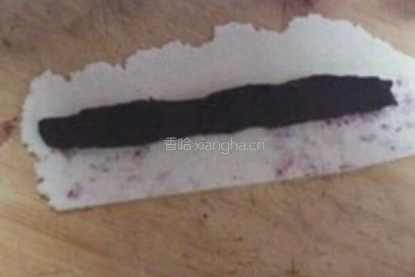 紫薯西米卷的做法图解7