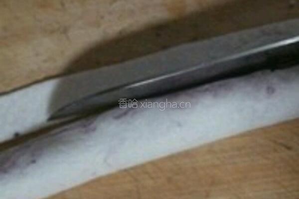 紫薯西米卷的做法图解8