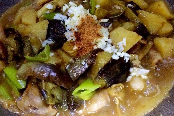 茄子炖土豆的做法图解13