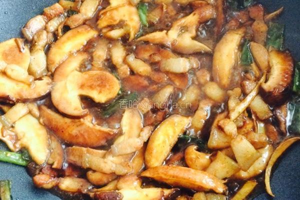 芹菜香菇的做法图解7