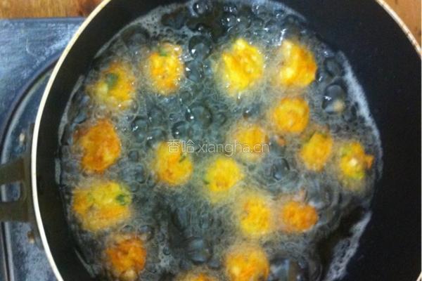 豆腐胡萝卜丸子的做法图解7