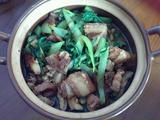 五花肉炖芥菜的做法[图]