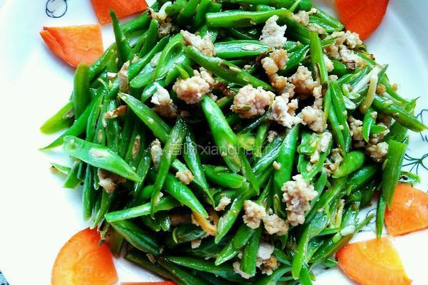 清炒豆角丝