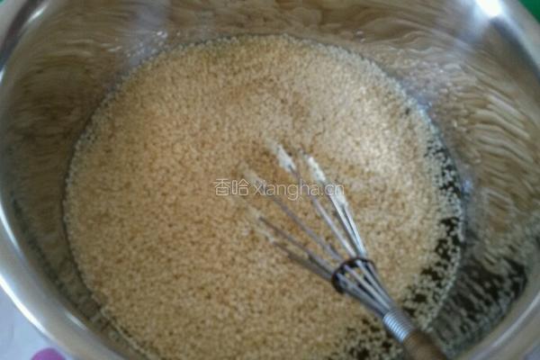 芝麻薄脆饼的做法图解4