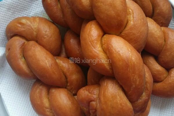 豆沙馅麻花的做法图解9