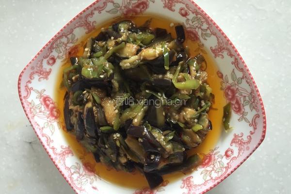 青椒茄丝的做法图解4