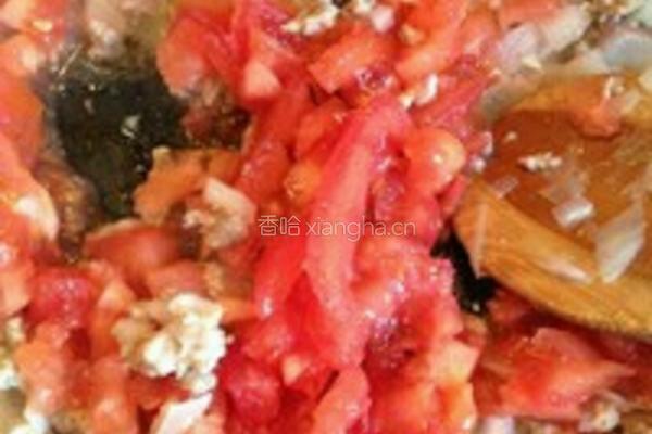 番茄肉酱意大利面的做法图解6