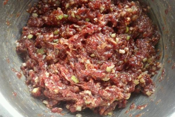 牛肉馅饼的做法图解5