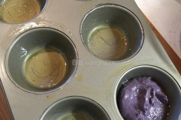 紫薯蛋挞的做法图解3