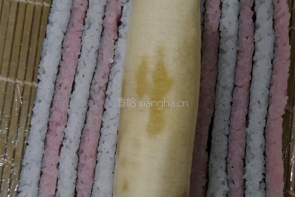 车轮寿司的做法图解5
