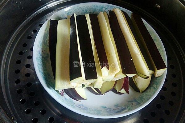 凉拌茄子的做法图解4