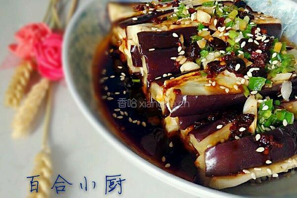 凉拌茄子的做法图解8