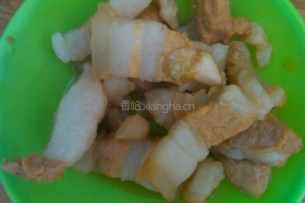 冬瓜烧肉的做法图解1