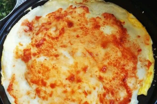 鸡蛋煎饼的做法图解4