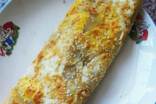 鸡蛋煎饼的做法图解7