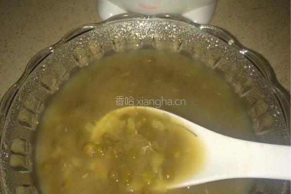 快速绿豆糖水的做法图解5