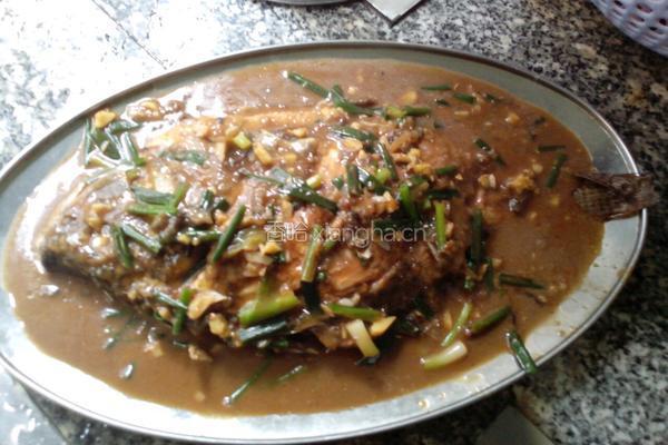 红烧非洲鲫鱼的做法图解4
