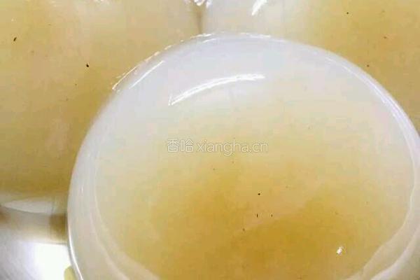 椰汁小丸子的做法图解2