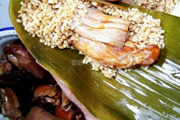 肉粽子的做法图解6
