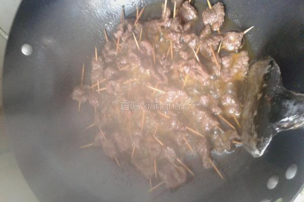 牙签牛肉的做法图解4