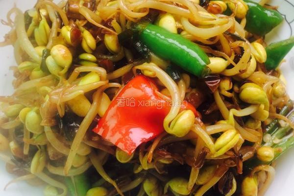 干煸豆芽的做法图解5