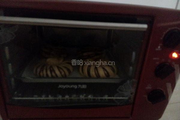 豆沙环形面包的做法图解13