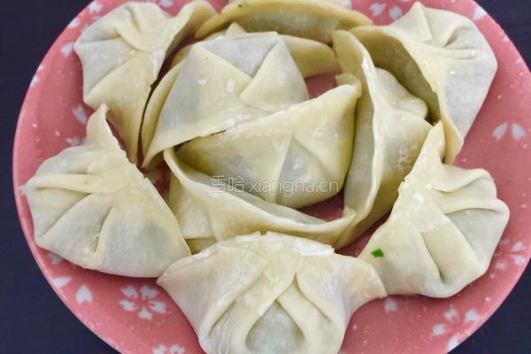玉米香菜肉饺