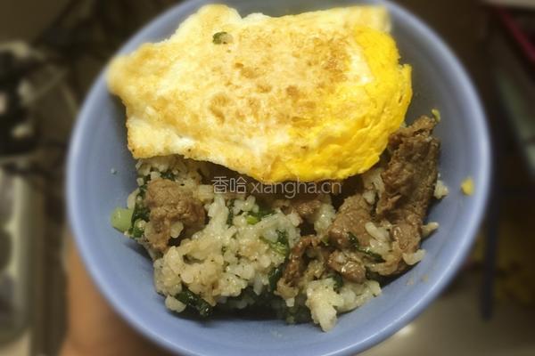 黑椒牛肉炒饭