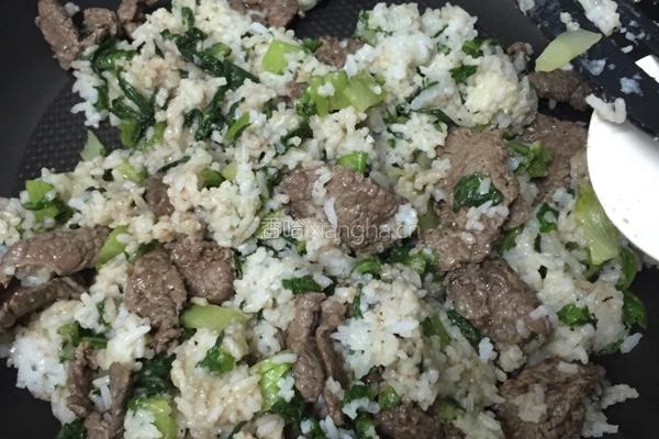 黑椒牛肉炒饭的做法图解7