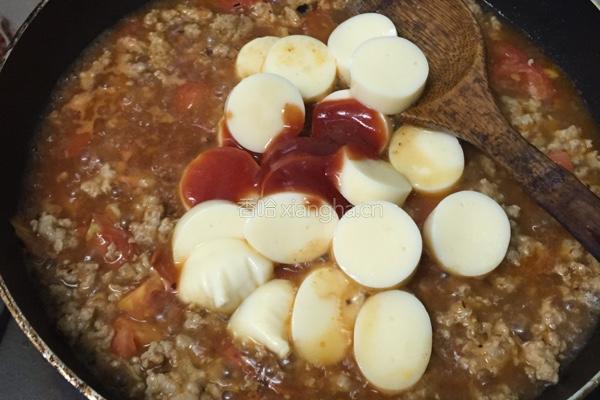 浓汁玉子豆腐的做法图解5