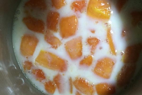 牛奶木瓜西米露的做法图解8