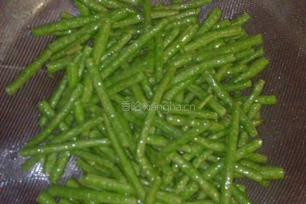 清炒豇豆的做法图解4