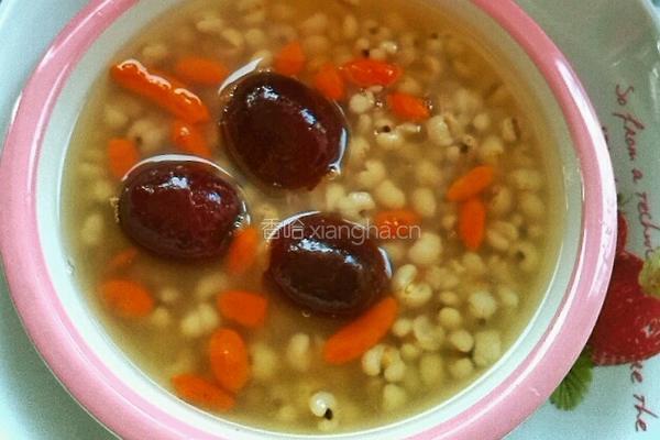 “有奖征文”枸杞红枣薏米粥