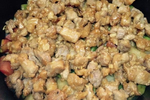 时蔬煲仔饭的做法图解9